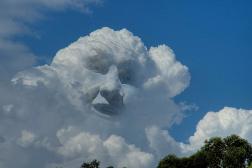 cloud face